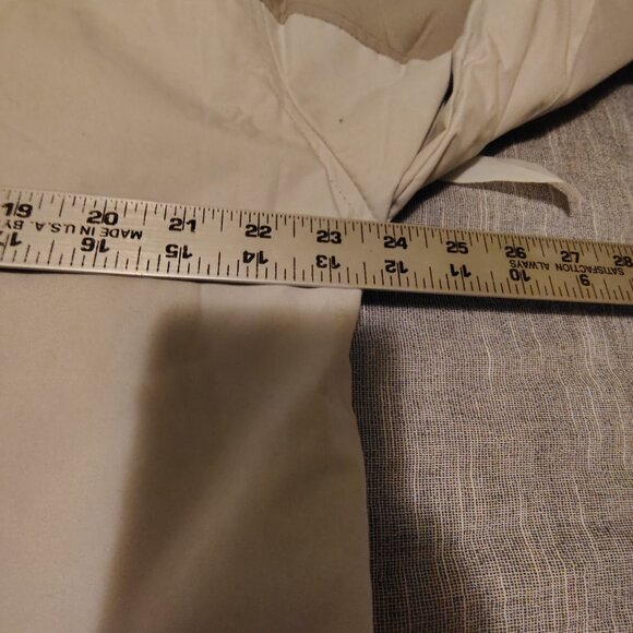 Calvary Trade Mark Jacket Full Zip Eisenhower Mens Size Medium Ivory Cream - Picture 9 of 11